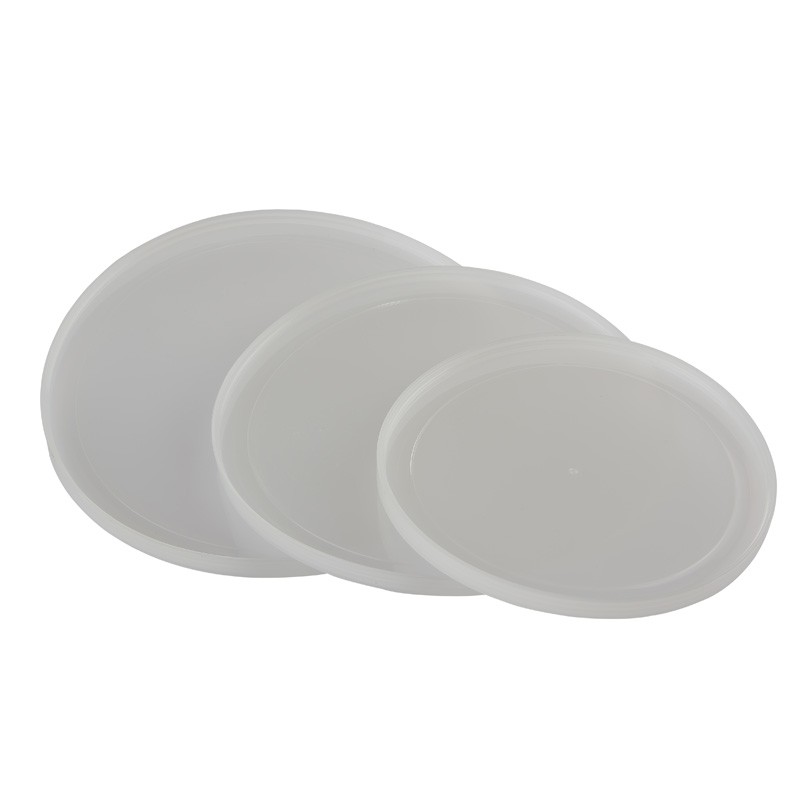 Plastmasas vāku 3 gab. komplekts metāla bļodām iCook™